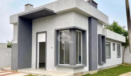 Casa térrea, 82,92m², 03 dormitórios, suite no bairro Aberta dos Morros
