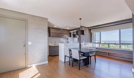Apartamento desocupado e semi mobiliado, com vista deslumbrante para o Guaíba!