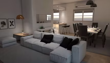 Apartamento 3 dormitórios, ampla sala, cozinha com churrasqueira e bifeteria , elevador panorâmico, no Rio Branco próximo ao Magazine Luiza