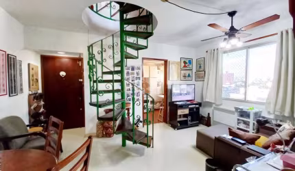 Cobertura Menino Deus, 2 vagas garagem, 140m² privativos