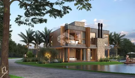 Casa Sobrado MOBILIADA E DECORADA a BEIRA LAGO de 4 Suítes/Quartos 2 Vagas cobertas com Piscina e Deck no Amare Home Resort
