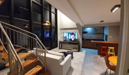 Apartamento 1 dormitório DUPLEX - DUAS VAGAS