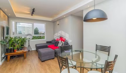 Apartamento novo de 3 dormitórios transformado em 2 no Bairro Lindóia