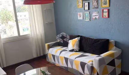 Apartamento Mobiliado 1 Dormitório - Jardim Carvalho em Porto Alegre
