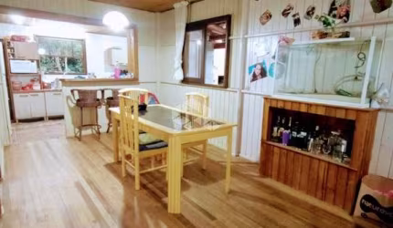 Casa em madeira mista