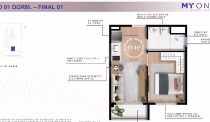 lindo apartamento no Brooklin