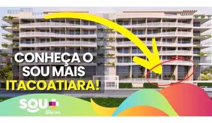 Apartamentos de Sala e 1 Quarto com 1 vaga em Itacoatiara