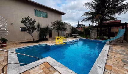 Sobrado em 2 lotes com 5 dormitórios à venda, 358 m² por R$ 1.250.000 - Jardim Mar E Sol - Peruíbe/SP