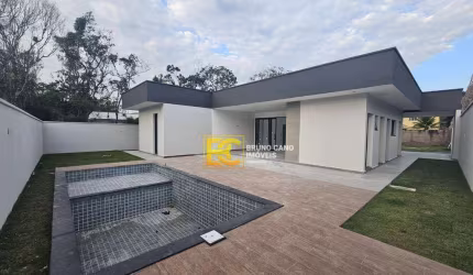 Casa térrea com piscina - Residencial São Luiz - Peruíbe/SP