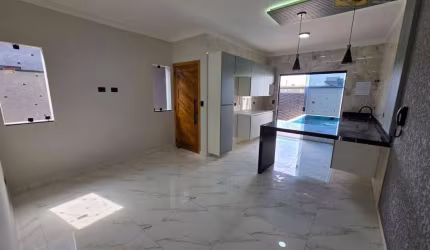 Casa térrea nova e moderna  a venda- Flora Rica II - Peruíbe/SP