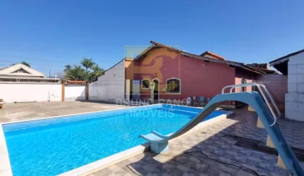 Casa térrea com piscina  - Jardim Star - Peruíbe/SP