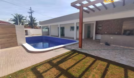 Casa térrea em 3 lotes - Oasis - Peruíbe/SP