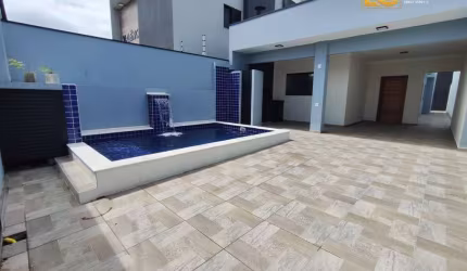 Casa Nova com Piscina - Nova Peruíbe - Peruíbe/SP