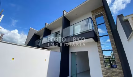 Sobrado 3 dormitórios sendo 01 suite - Balneário Enseada - São Francisco do Sul  -SC
