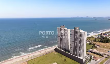 Apartamento Frente ao Mar,  2 Suítes, Residencial Barra View, Bairro Tabuleiro, Barra Velha-SC