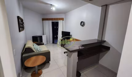 Flat com 1 dormitório para alugar, 36 m² por R$ 3.000,00/mês - Jardim São Dimas - São José dos Campos/SP