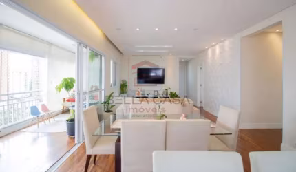 Apartamento de Alto Padrão à Venda na Mooca - 3 Suítes e Sacada Gourmet