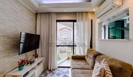 Apartamento 50m na Mooca - 2 dormitórios -  1 vaga - lazer