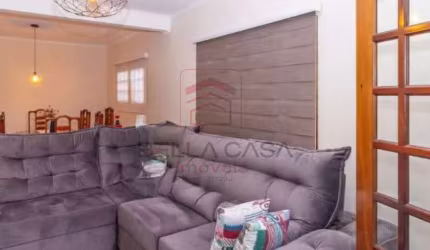 Sobrado na Vila Prudente 308 m2 com 4 dormitórios, 3 vagas com quintal e jardim
