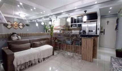 Apartamento na Mooca com vista livre, reformado e com sala ampliada.