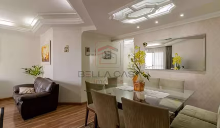 Apto. 03 dorms(l suite), 2 vagas com 88m2