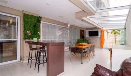 Apartamento a venda na Mooca com 3 quartos sendo 3 suítes e gourmet