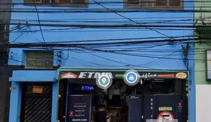 Sobrado á venda com salão comercial na Mooca