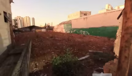 Terreno a venda na mooca
