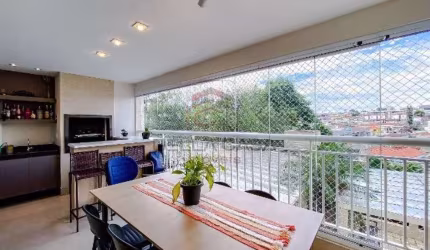 APARTAMENTO COM VARANDA GOURMET À VENDA - PORTEIRA FECHADA - PRÓXIMO AO SHOPPING ANÁLIA FRANCO!