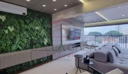 Apartamento a venda / locação High Mooca  com 3 suítes - 159 metros - MOBILIADO