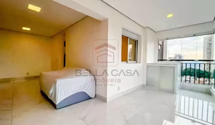 Apartamento Locação Mooca Mobiliado -  2 dormitórios - 1 suite - 1 vaga- Varanda Gourmet