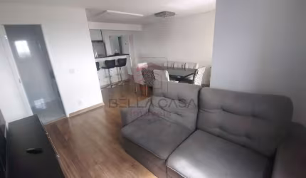 Lindo Apartamento Mobiliado c/ 2 Domitorios, 2 Vagas com Varanda gourmet