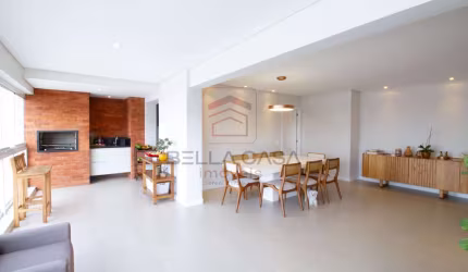 Apartamento Spasso Mooca - 151 metros  e varanda gourmet.- 4 vagas