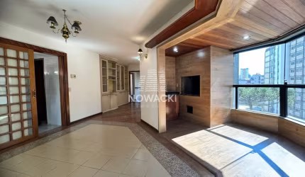 APARTAMENTO SEMI MOBILIADO COM 4 DORMITORIOS E 3 VAGAS NO BATEL