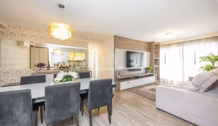 APARTAMENTO TOTALMENTE MOBILIADO COM 3 DORM; 2 VAGAS NO ÁGUA VERDE