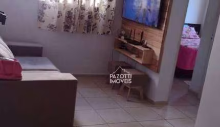 Apartamento com 2 dormitórios à venda, 48 m² por R$ 170.000 - Jardim Manoel Penna - Ribeirão Preto/SP