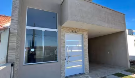Casa nova de 03 dormitórios na Zona Nova de Tramandaí