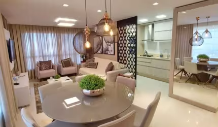 Apartamento 2 Suítes Finamente Mobiliado e Decorado