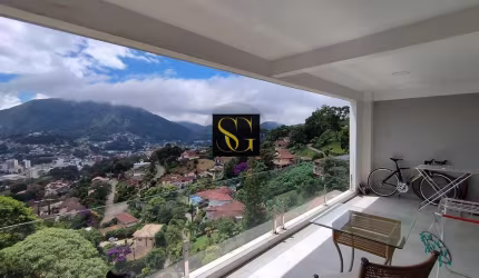 Casa para Venda em Teresópolis, Parque do Ingá, 3 dormitórios, 3 suítes, 5 banheiros, 2 vagas