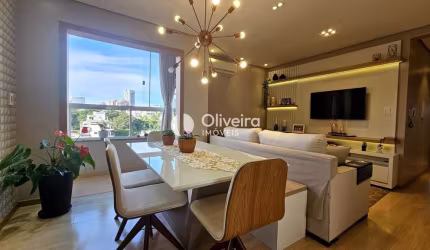 Lindo apartamento semimobiliado de 2 dormitórios no bairro Fátima!