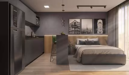 Apartamento com 1 quarto à venda no Centro, Bento Gonçalves , 30 m2 por R$ 360.000
