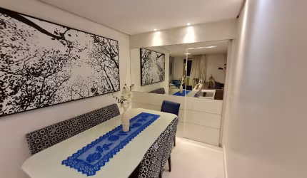 Lindo apartamento de 96m@ com varanda Gourmet