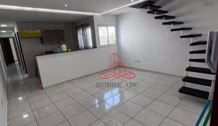 Cobertura com 3 dormitórios à venda, 60 m² por R$ 550.000,00 - Vila Pires - Santo André/SP