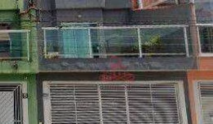 Sobrado com 3 dormitórios à venda, 250 m² por R$ 466.000,00 - Vila Pires - Santo André/SP