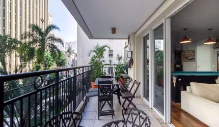 Higienópolis / próx. ao metrô e ao Shopping, 4 dorm. (1 suíte e 1 aberto), 3 vagas, terraço, lazer