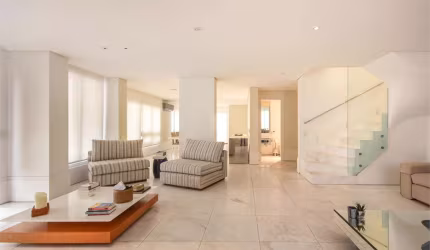 Duplex Lindo Pacaembu, 280 m² vista livre, rua particular