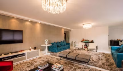 Apartamento alto padrão com 5 vagas de garagem em Higienópolis.