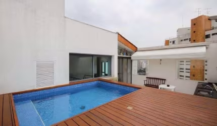 LINDA COBERTURA COM PISCINA E AREA GOURMET - Campo Belo