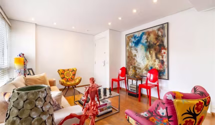 Apartamento à venda de 150 m² no Jardins Paulista com 3 quartos sendo 1 suíte e 1 vaga.