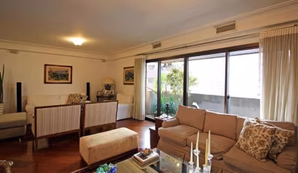 Apartamento à Venda em Moema Pássaros - 300m², 4 Suítes, 4 Vagas - Próximo ao Parque Ibirapuera